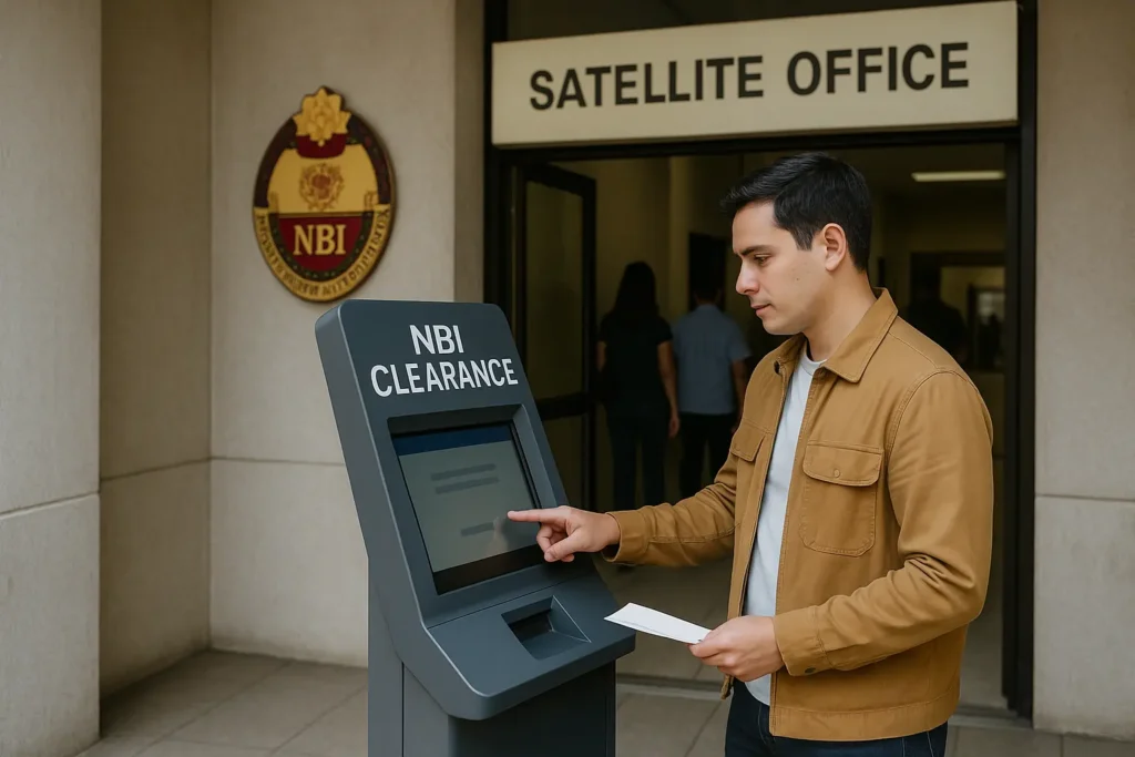 NBI Clearance Kiosks and Satellite Offices
