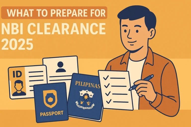 What to Prepare for NBI Clearance 2025