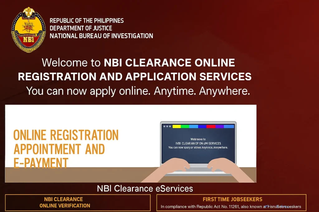 NBI Clearance eservice portal