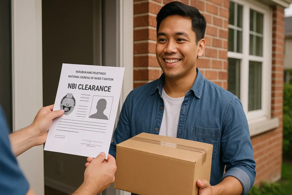 Nbi Clearance delivery in canada for Filipino person