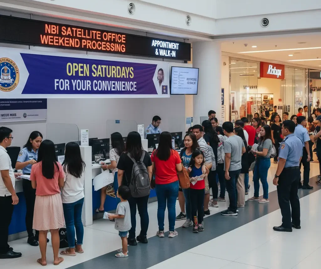 NBI Branches Are Open on Saturdays