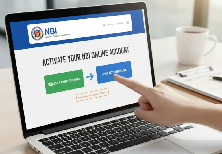 Activate NBI Account Online