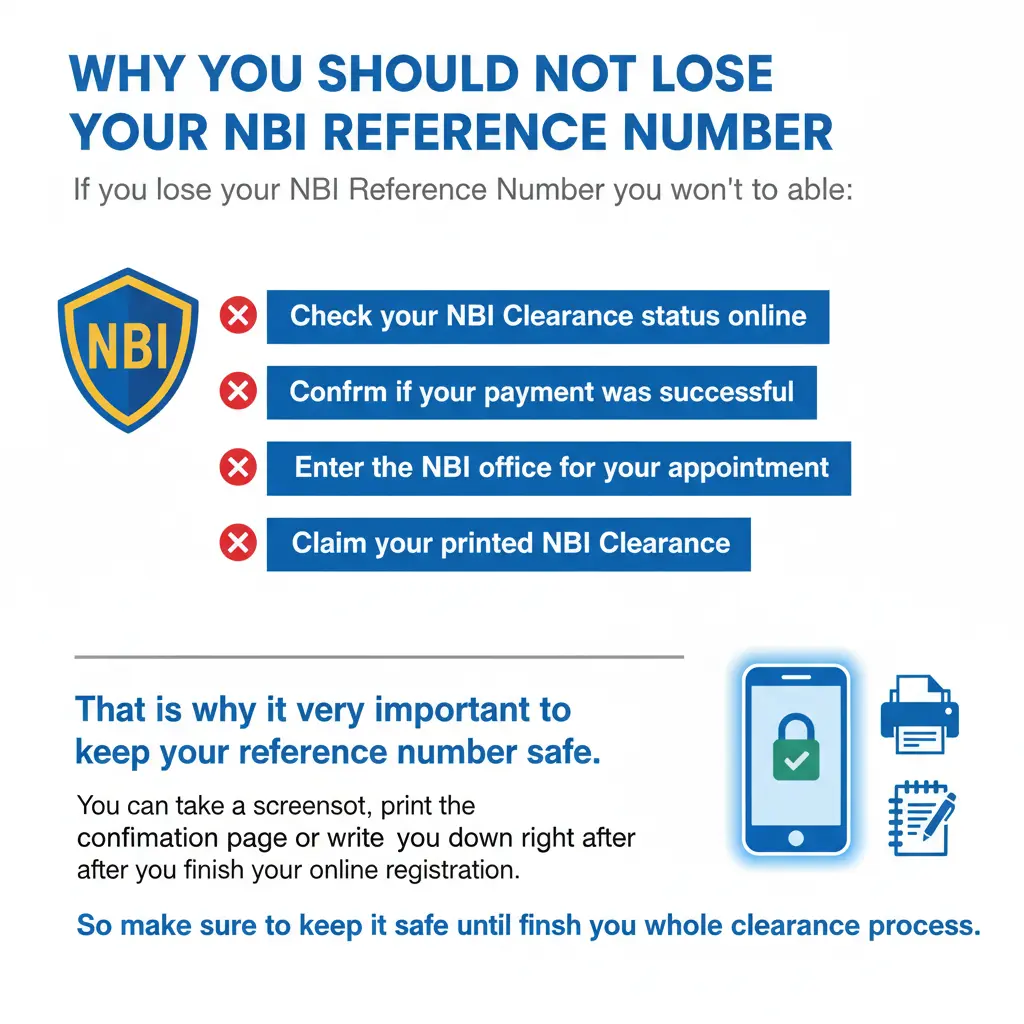 Lose Your NBI Reference Number