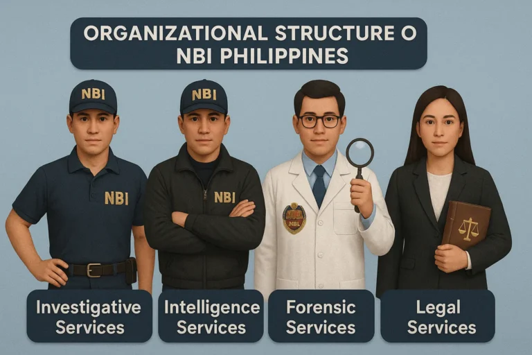 Organizational Structure of NBI Philippines